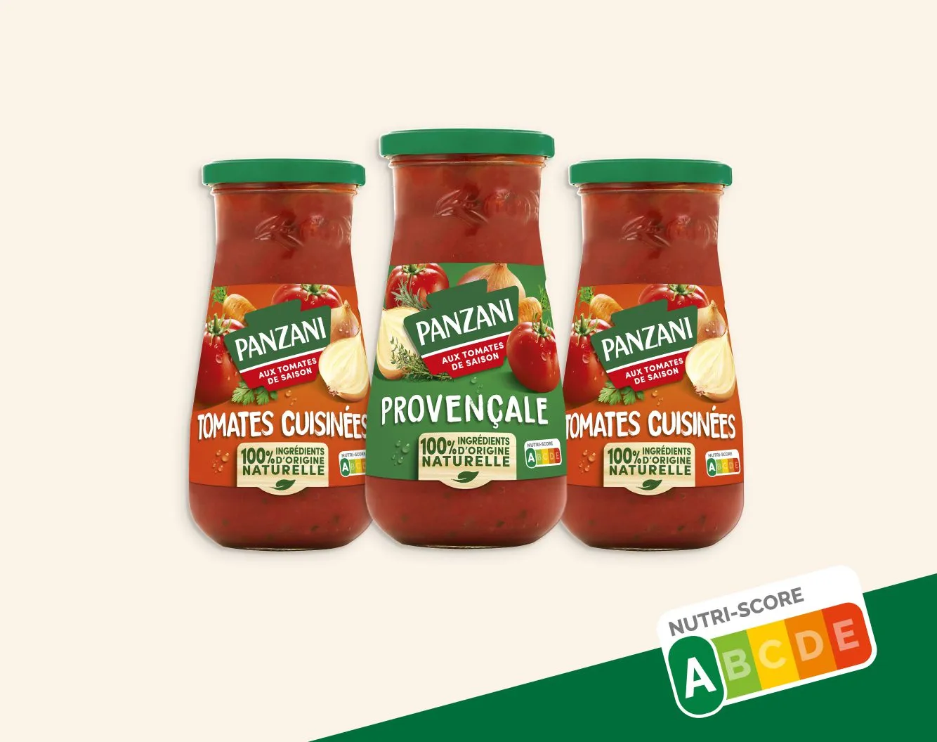 packshot Panzani sauces tomates